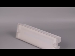 IP65 กันน้ํา LED ไฟฉุกเฉิน 7.5W PC วัสดุ Diffuser