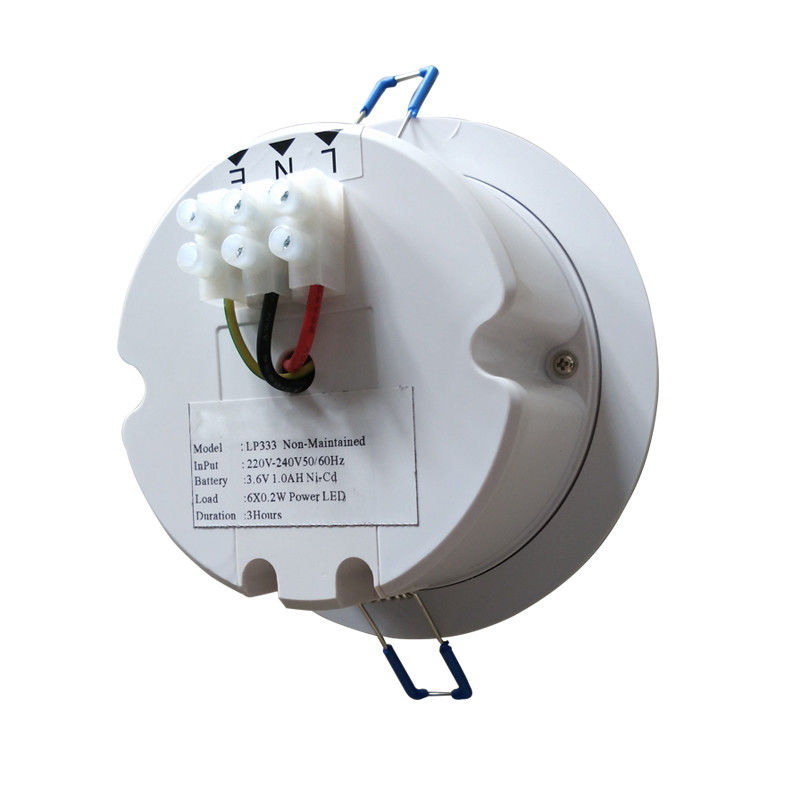 6pcs 5730 LED ประมวลผล 3W หลังคาไฟฉุกเฉินถังด้วยแบตเตอรี่สํารอง IP20 เตากล่อง L117N