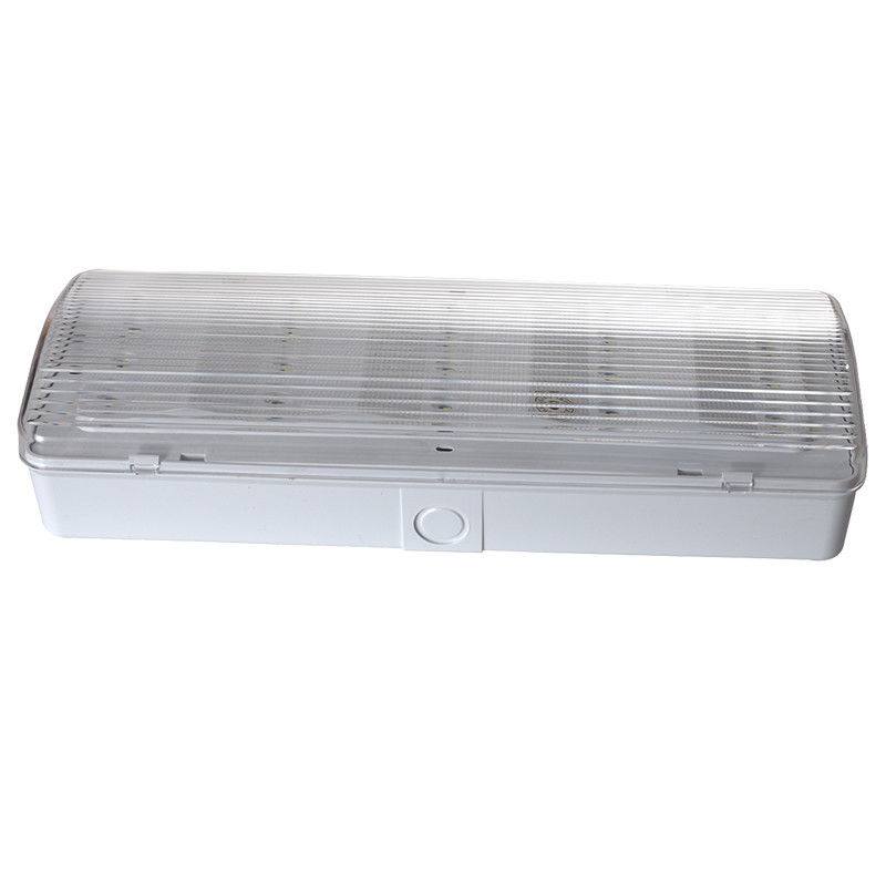 ปุ่มทดสอบ 3W SMD LED ไฟฉุกเฉินแบบชาร์จใหม่ พร้อมแบตเตอรี่สํารอง กันไฟ IP20 L103N