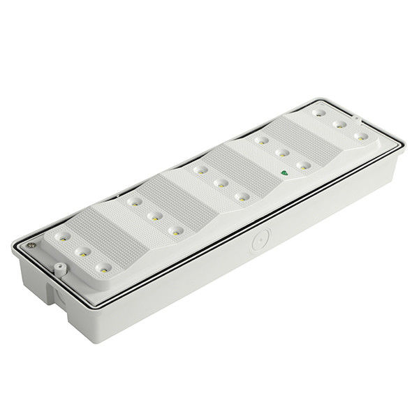 ไฟฉุกเฉิน LED SMD 2835 ติดลอยกันน้ำ IP65 พร้อมแผ่นกระจายแสง PC รุ่น EL015EM ใช้ไฟ 110V 220V
