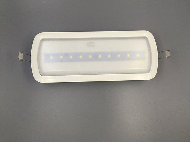 3 ชั่วโมง อัตโนมัติ แบตเตอรี่ทํางาน LED ประปาฉุกเฉินเพดานพาณิชย์ด้วยแบตเตอรี่สํารอง
