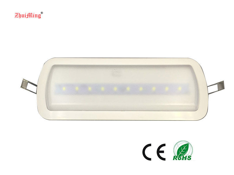 ไฟ LED สามารถชาร์จใหม่ได้ในกรณีฉุกเฉิน พร้อมแบตเตอรี่ Ni-Cd และ ABS กันไฟ ตลอด 3 ชั่วโมง