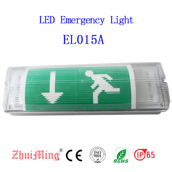 ติดตั้งกันน้ําฉุกเฉิน แผ่นผนังแสง LED ที่ฝนกลางแจ้ง IP65 EL015AMN