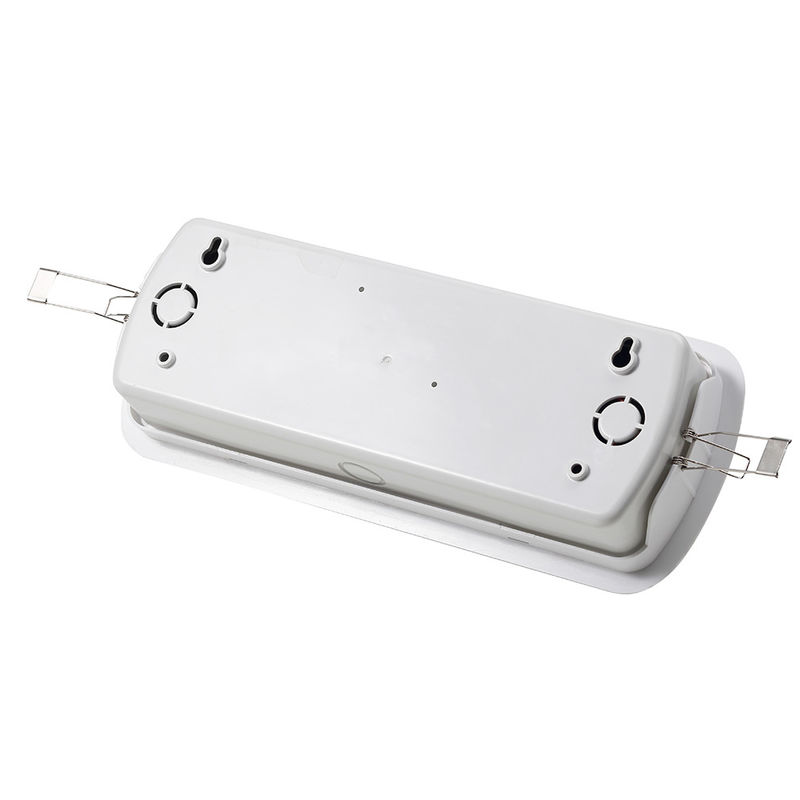 ไฟฉายฉุกเฉิน LED หลังคา IP20 ประเภทพาณิชย์ พร้อมแบตเตอรี่สํารอง SMD 5730 10pcs L119N-B
