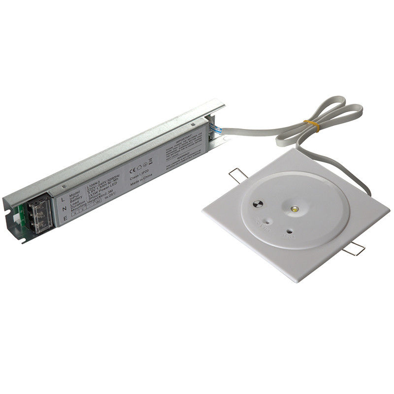 ไฟฉุกเฉิน LED ติดเพดาน IP20 1W SMD แบตเตอรี่ Ni-Cd 3 ชั่วโมง EL104N-1