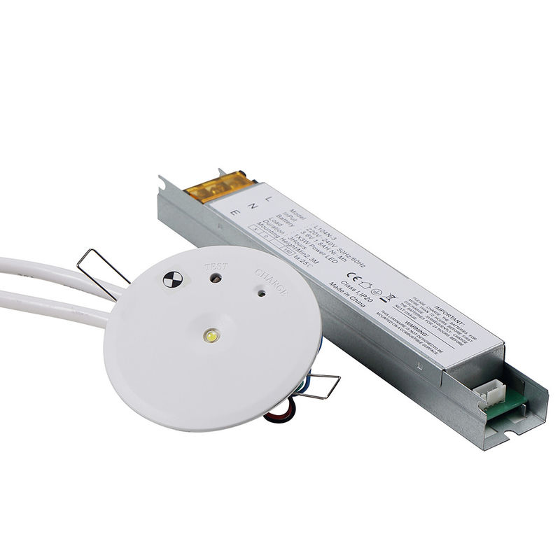ไฟฉุกเฉิน LED ติดเพดานแบบฝังสำหรับอาคารพาณิชย์ พร้อมแบตเตอรี่สำรอง ใช้งานได้ 3 ชั่วโมง แบบไม่ทำงานต่อเนื่อง