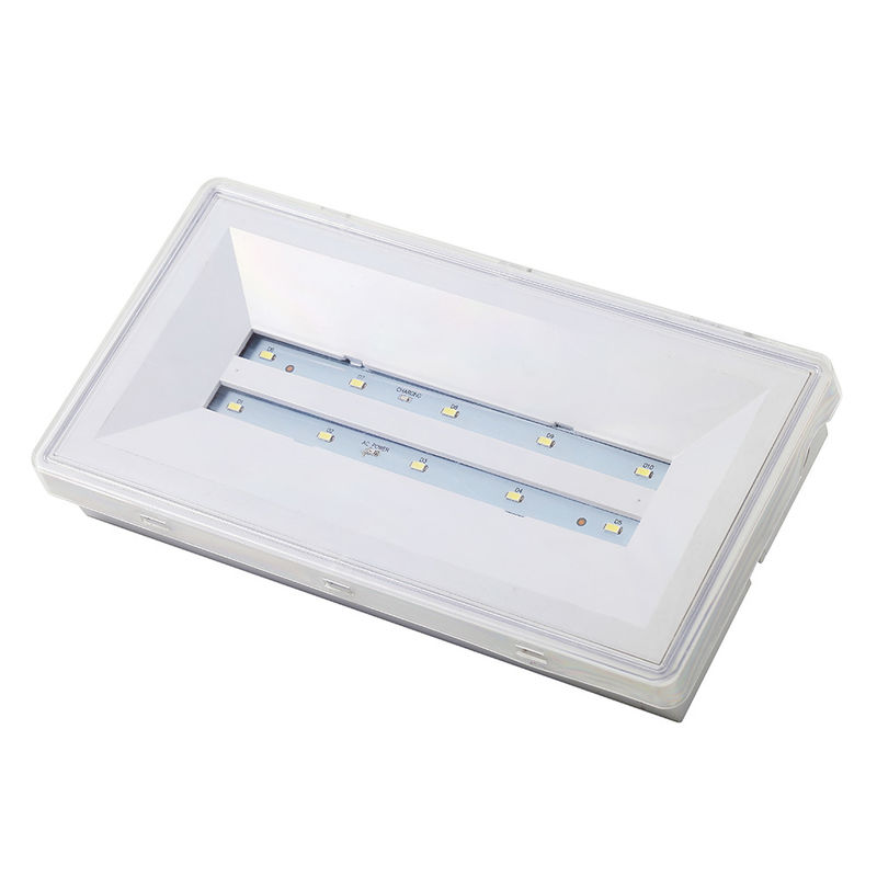 แสงไฟ LED กันน้ํา แสงฉุกเฉิน IP65 สถานที่เปียก 3 ชั่วโมง 3 ปี การรับประกัน L212N