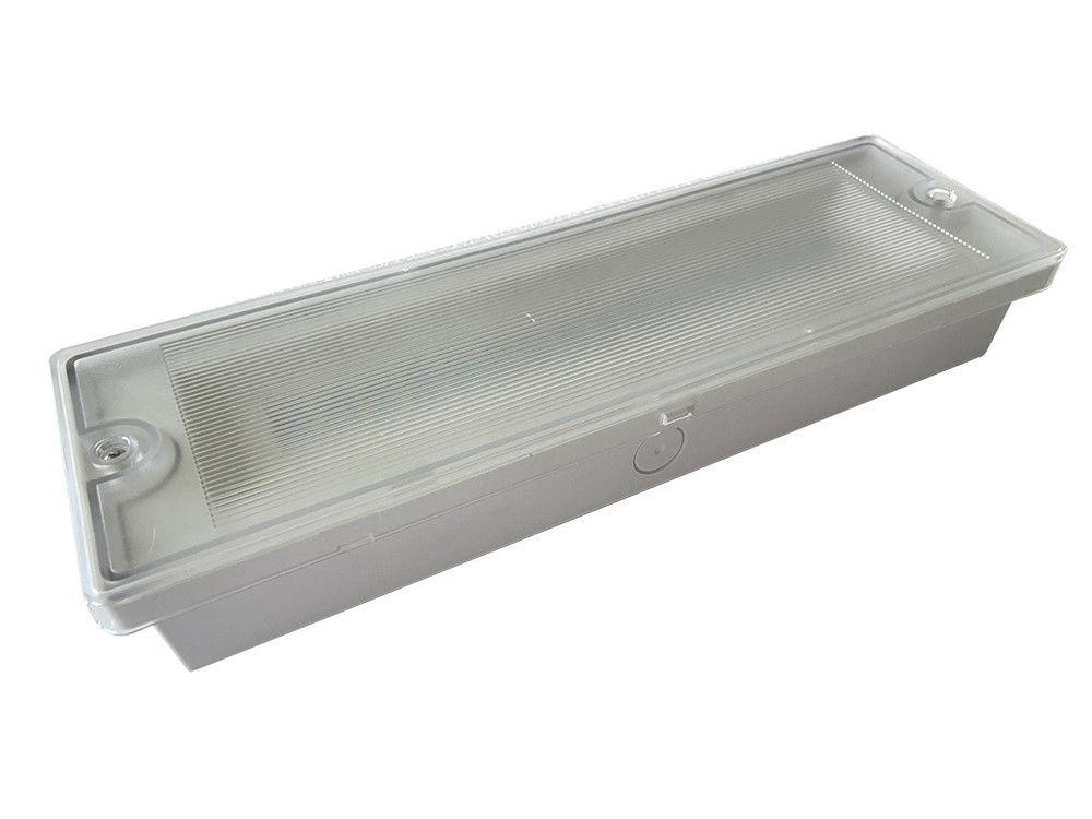 7.5W ไฟฉุกเฉิน LED กันน้ำสำหรับพื้นที่เปียก IP65 ภายนอกอาคาร ABS PC Diffuser L130MN