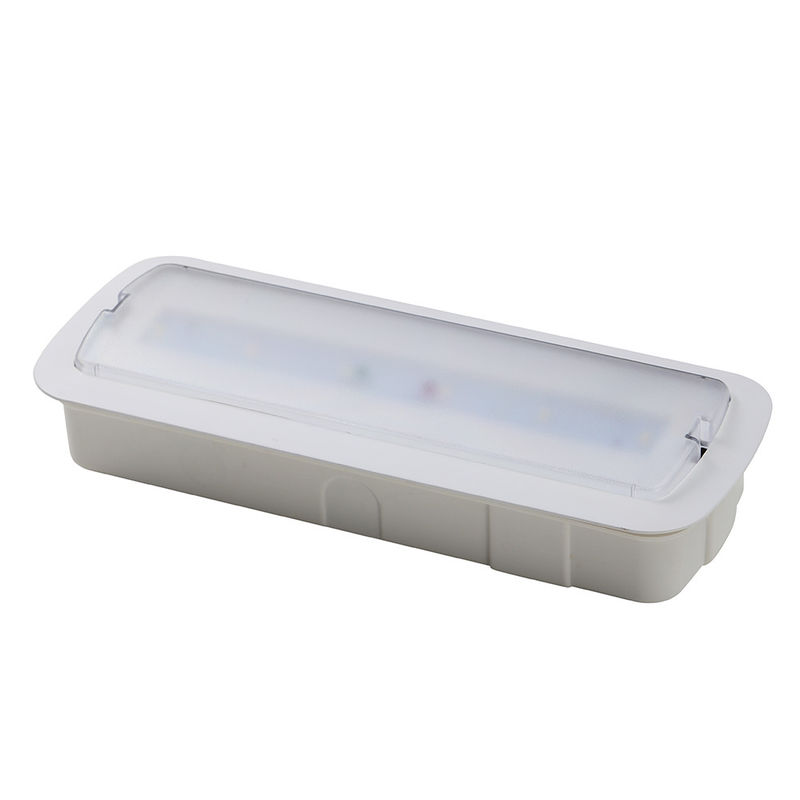ไฟฉุกเฉิน LED ฝังฝ้า 3 ชิ้น SMD 5730 พร้อมแบตเตอรี่ Ni-Cd 3.6V 0.6Ah ใช้งานได้นานกว่า 3 ชั่วโมง
