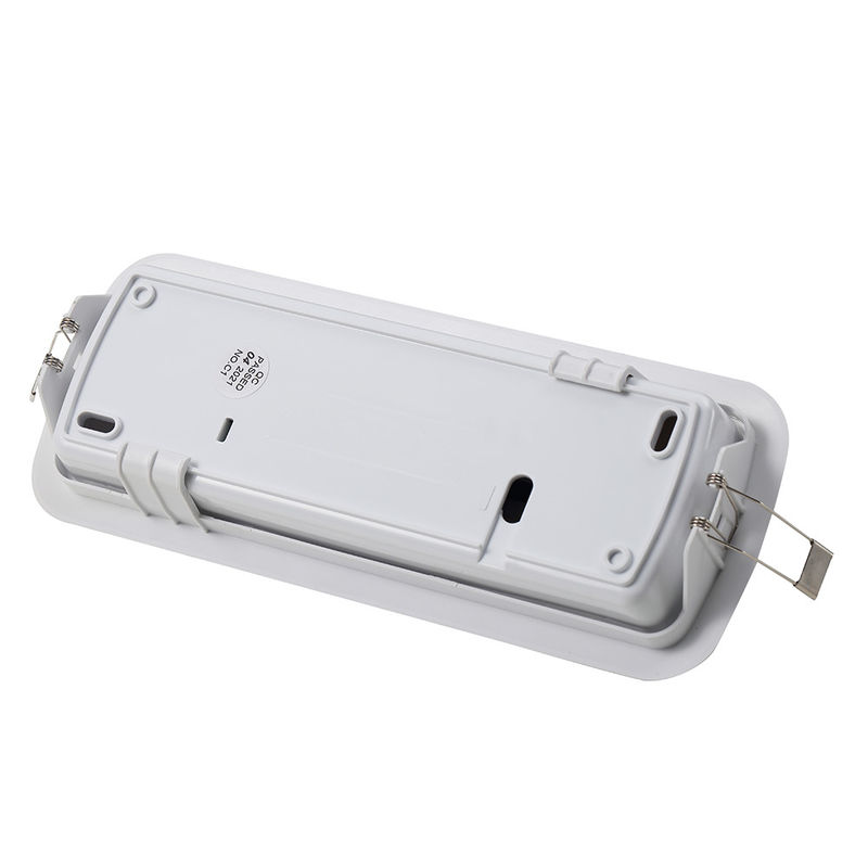 ไฟฉุกเฉิน LED ฝังฝ้า 3 ชิ้น SMD 5730 พร้อมแบตเตอรี่ Ni-Cd 3.6V 0.6Ah ใช้งานได้นานกว่า 3 ชั่วโมง