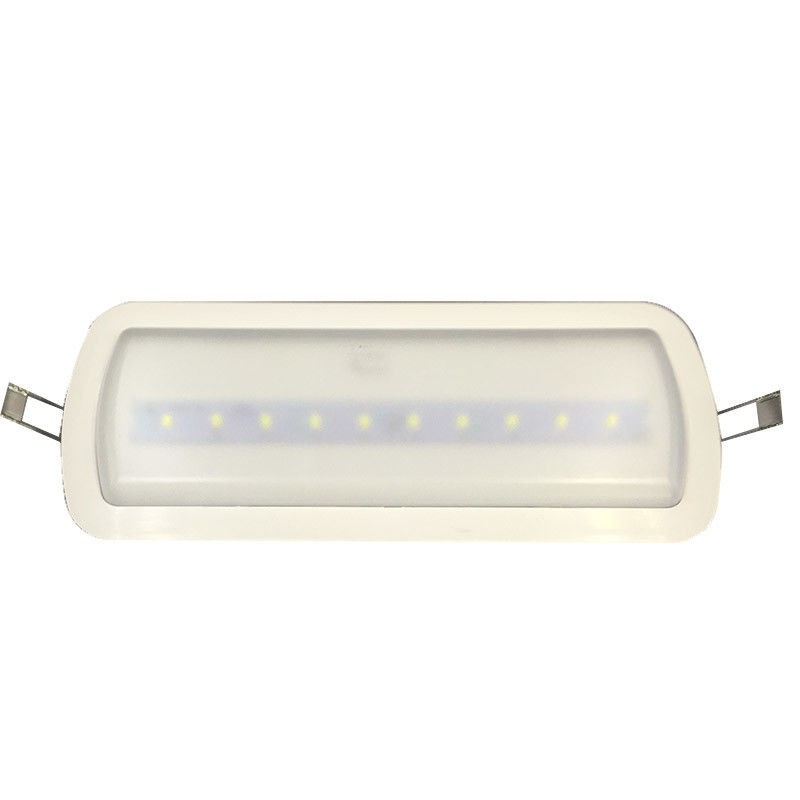 ไฟฉายฉุกเฉิน LED หลังคาพาณิชย์ที่สามารถชาร์จใหม่ได้