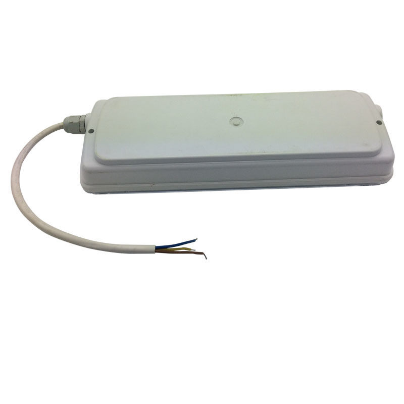 ไฟฉุกเฉินกันน้ำสำหรับผนัง ชาร์จไฟได้ IP65 พลาสติก Ni-Cd พร้อมแบตเตอรี่สำรอง 3 ชั่วโมง L116N-E