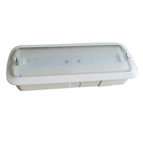 ไฟฉายฉุกเฉิน LED ผนังอุตสาหกรรม พร้อมแบตเตอรี่สํารอง ระบบกันไฟ ABS