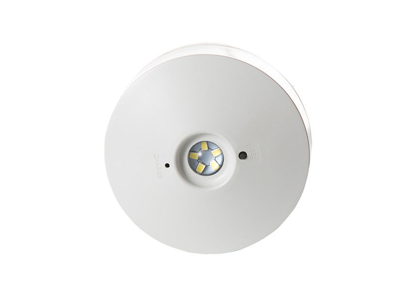 แสงฉุกเฉินแบบ LED แบบกลมขนาดเล็ก สามารถชาร์จใหม่ได้ พร้อมแบตเตอรี่ แบคเกป วอลล์ติดตั้ง 220V 240V L114N