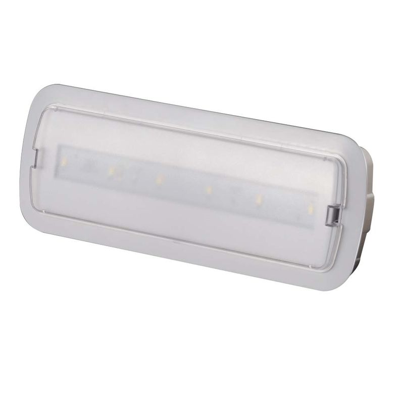 ไฟฉุกเฉิน LED ได้รับการรับรอง CE 6500K สำรอง 3 ชั่วโมง SMD 5730 220V 240V IP20