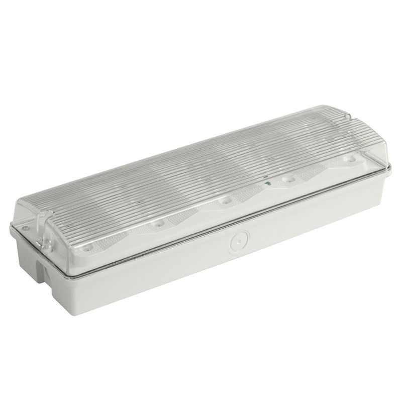IP65 กันน้ํา LED ไฟฉุกเฉิน 3W Ni Cd แบตเตอรี่สํารอง 15pcs 2835 SMD 6500K