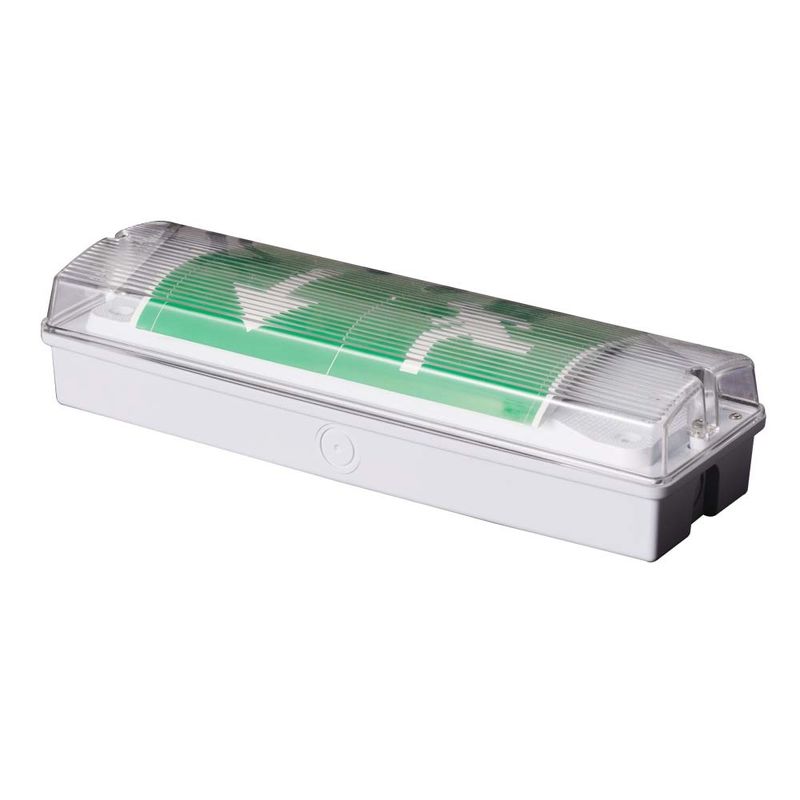 IP65 กันน้ํา LED ไฟฉุกเฉิน 3W Ni Cd แบตเตอรี่สํารอง 15pcs 2835 SMD 6500K