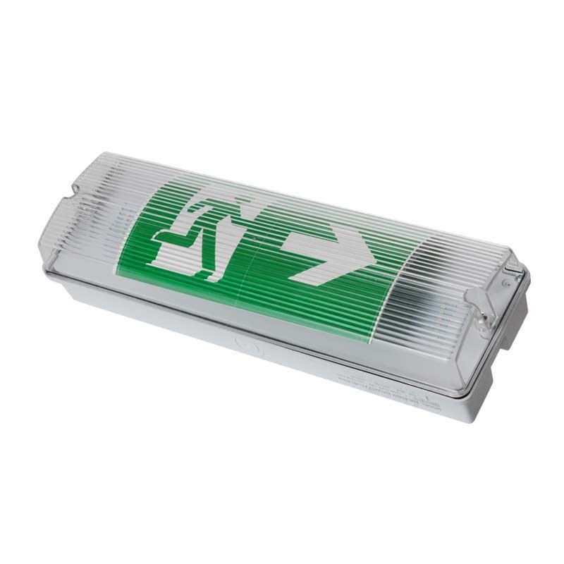 ไฟฉายฉุกเฉินไฟฟ้าลิฟท์ LED กันอากาศ IP65 220V 240V 3H Backup Ni Cd แบตเตอรี่