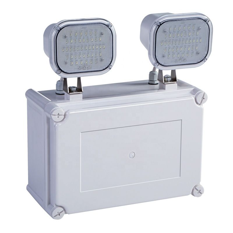 ไฟฉายสูง 2x6W LED Twin Spot ไฟฉายฉุกเฉิน 3 ปี การรับประกัน 50000 ชั่วโมง