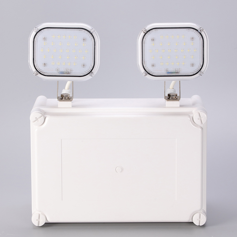 ไฟฉายสูง 2x6W LED Twin Spot ไฟฉายฉุกเฉิน 3 ปี การรับประกัน 50000 ชั่วโมง