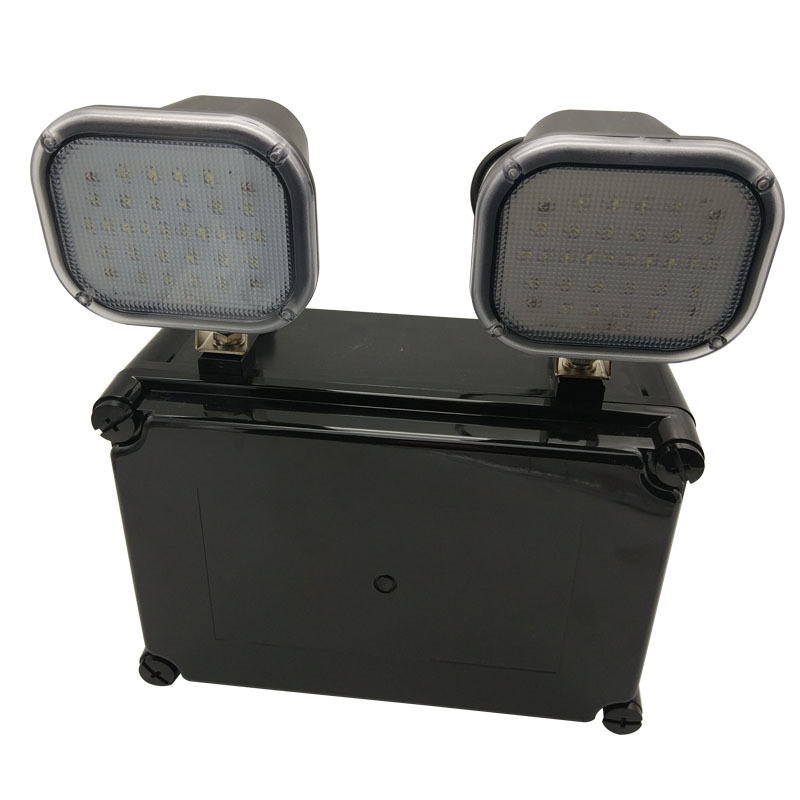 ไฟฉุกเฉิน LED แบบสปอตคู่ 2x6W ใช้ไฟ 220V รับประกัน 3 ปี อายุการใช้งาน 50000 ชั่วโมง