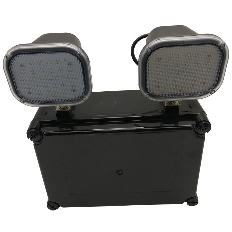 ไฟฉุกเฉิน LED แบบสปอตคู่ 2x6W ใช้ไฟ 220V รับประกัน 3 ปี อายุการใช้งาน 50000 ชั่วโมง