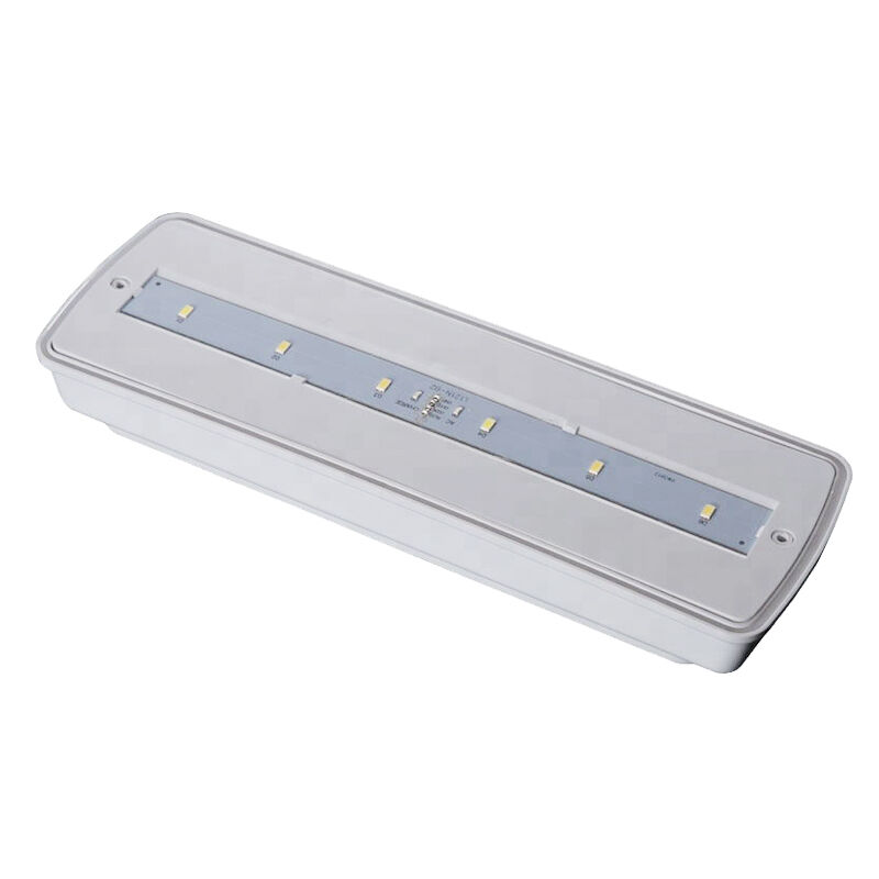 อุตสาหกรรม IP65 กันน้ํา LED ไฟฉุกเฉิน สถานที่ฝนกลางแจ้ง 3 ชั่วโมง Backup Ni-Cd