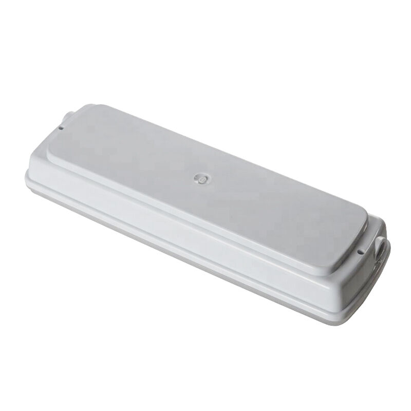 อุตสาหกรรม IP65 กันน้ํา LED ไฟฉุกเฉิน สถานที่ฝนกลางแจ้ง 3 ชั่วโมง Backup Ni-Cd