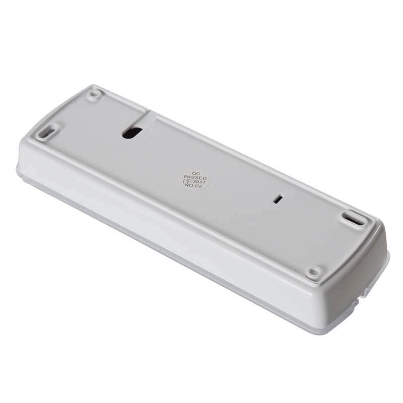 โคมไฟฉุกเฉิน LED ติดลอยแบบชาร์จไฟได้ 220V พร้อมแบตเตอรี่สำรอง 3 ชั่วโมง และโครงสร้างพลาสติก