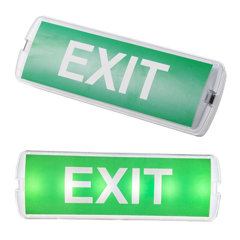 ไฟฉุกเฉิน LED แบบติดผนังพร้อมแบตเตอรี่สำรองแบบพลาสติกถาวร ชาร์จไฟใหม่ได้ ใช้งานได้ 3 ชั่วโมง และแบตเตอรี่ Ni-Cd มาตรฐาน IP20