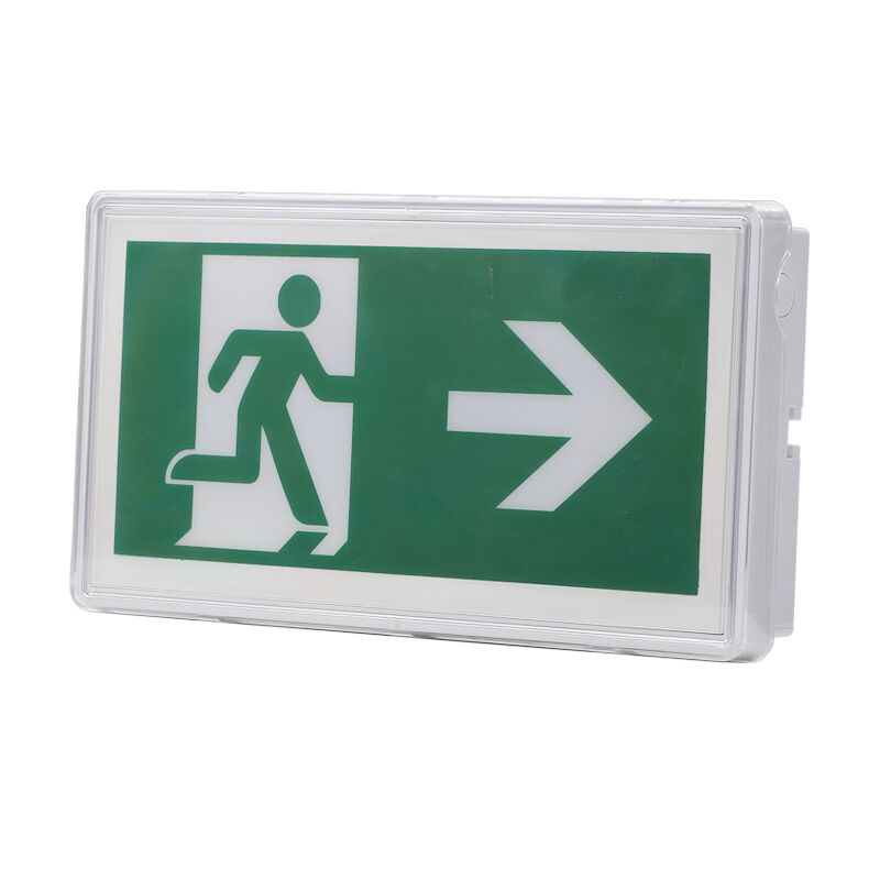 ไฟป้ายทางออกฉุกเฉินแบบฝังเพดานพร้อมแบตเตอรี่ Ni-Cd ระดับ IP65 และไฟ LED SMD 5730