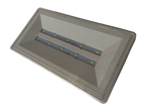 แสงฉุกเฉินกันอากาศ IP65 3 ชั่วโมง การทํางาน LED สถานที่เปียก
