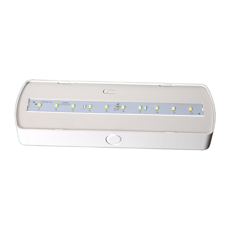 ไฟฉุกเฉิน LED ABS ทนไฟ แบตเตอรี่ Ni-Cd 3.6V ใช้งานได้ 3 ชั่วโมง L119N-A
