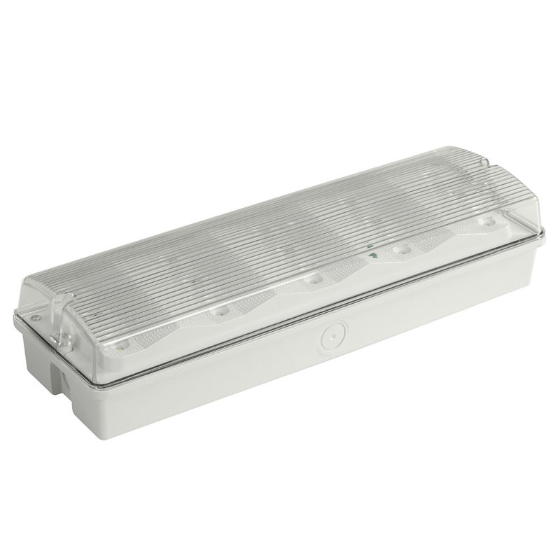 แสงฉุกเฉิน LED กันน้ํา ป้องกันไฟ ABS Casing PC Diffuser 15pcs 2835 SMD IP65 L102M