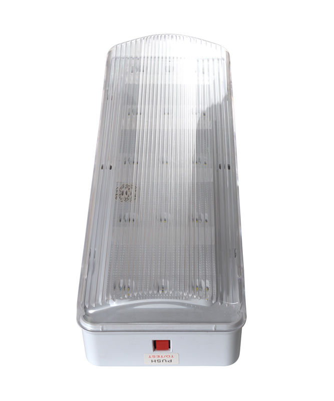 ไฟฉุกเฉิน LED แบบปลอก ABS ทนไฟ ใช้งานได้นาน 3 ชั่วโมงและแบตเตอรี่นิกเกิลแคดเมียม