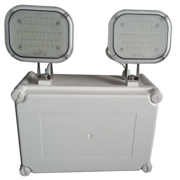 ไฟฉายฉุกเฉินกันน้ํา LED Twin Spot IP65 Ni-Cd สถานที่ที่เปียก