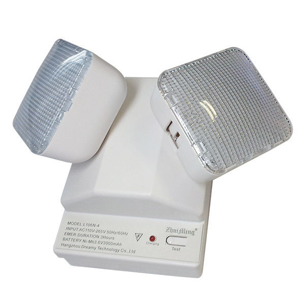 ไฟฉายฉุกเฉินแบบ Twin Spot LED สามารถชาร์จใหม่ได้ พร้อมแบตเตอรี่สํารอง แบตเตอรี่ 3W พร้อมรับประกัน 3 ปี