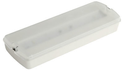 ไฟฉุกเฉิน LED แบบชาร์จไฟได้ 220V พร้อมแบตเตอรี่สำรอง ได้รับการรับรอง CE ติดตั้งบนพื้นผิวผนัง L116N-A1
