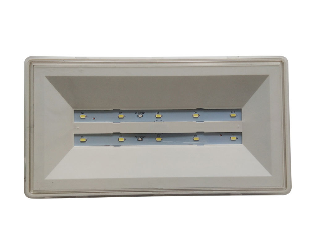 แสงฉุกเฉินกันน้ํา IP65 220V 240V 50Hz 60Hz LED เครื่องชาร์จใหม่ ABS Casing Luminaire L212N