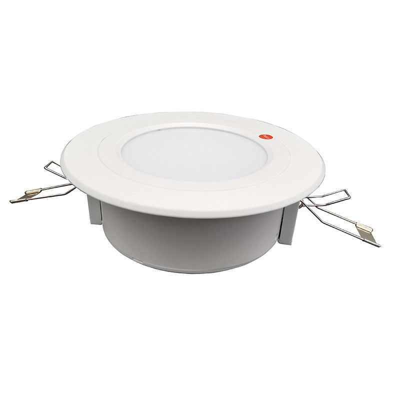 ไฟฉุกเฉิน LED แบบฝังแบตเตอรี่พร้อมแบตเตอรี่สำรอง ฝาครอบ ABS ติดเพดาน L128N
