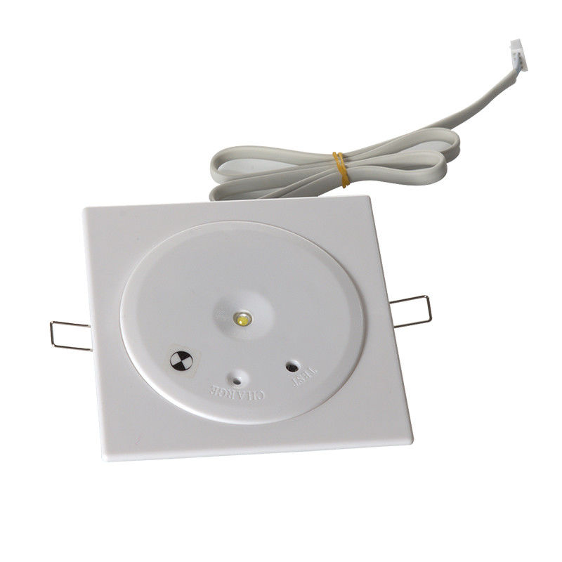 ไฟฉุกเฉิน LED ติดเพดานแบบฝังสำหรับอาคารพาณิชย์ พร้อมแบตเตอรี่สำรอง ใช้งานได้ 3 ชั่วโมง แบบไม่ทำงานต่อเนื่อง