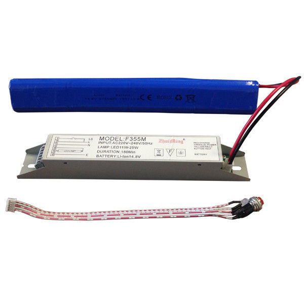 แบตเตอรี่ทํางาน พลังงานไฟฟ้าฉุกเฉินด้วยแบตเตอรี่ลิเทียมไอออน 14.8V 6.0Ah และฟังก์ชันการทดสอบด้วยตนเองนานกว่า 3 ชั่วโมง