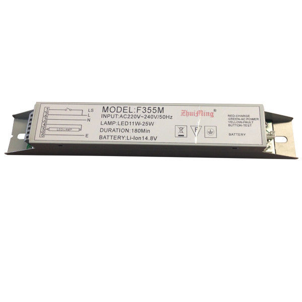 แบตเตอรี่ทํางาน พลังงานไฟฟ้าฉุกเฉินด้วยแบตเตอรี่ลิเทียมไอออน 14.8V 6.0Ah และฟังก์ชันการทดสอบด้วยตนเองนานกว่า 3 ชั่วโมง