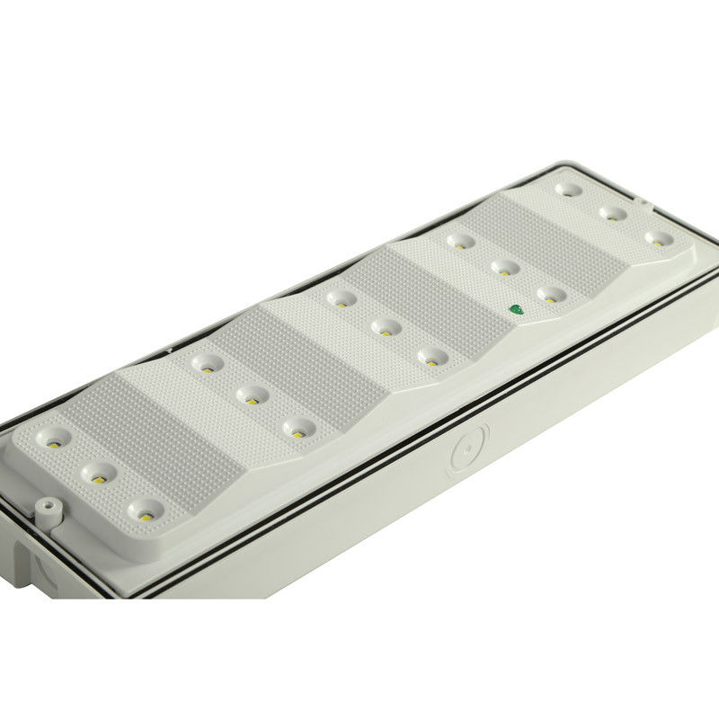 การทดสอบตัวเอง 3 วัตต์ แบตเตอรี่ทํางาน LED กันน้ํา ไฟฉุกเฉินภายนอก IP65 สถานที่เปียก EL015EN