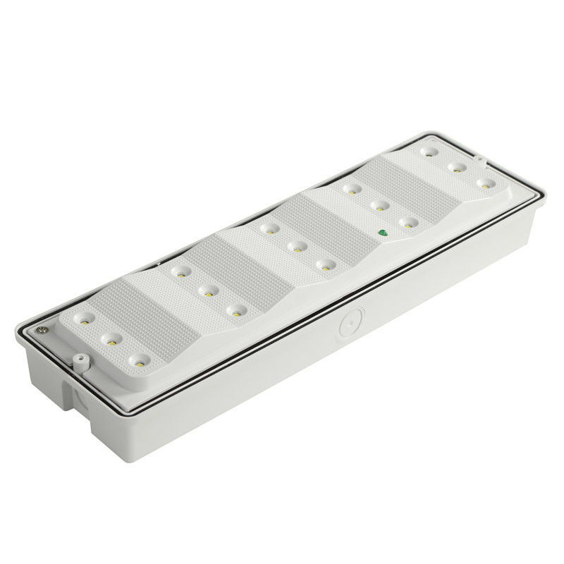 ไฟฉุกเฉิน LED สำหรับอาคารพาณิชย์ภายนอกอาคาร แบตเตอรี่สำรอง กันน้ำ กันสภาพอากาศ 110V 127V IP65 EL015AN