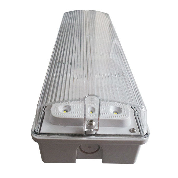 ไฟฉุกเฉิน LED สำหรับอาคารพาณิชย์ภายนอกอาคาร แบตเตอรี่สำรอง กันน้ำ กันสภาพอากาศ 110V 127V IP65 EL015AN