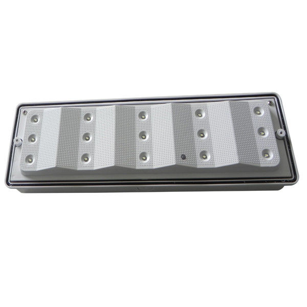 หลังคา 120mA LED ไม่มีการบํารุงรักษา กันน้ํา ไฟฉุกเฉิน สถานที่ฝน ROHS อนุมัติ IP65 EL015AMNTI