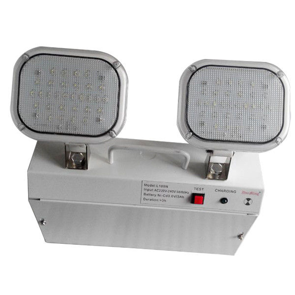ไฟฉุกเฉิน Twin Spot 3 ปี รับประกัน 220V-240V ใช้งานได้ 3 ชั่วโมง ตัวเรือนเหล็ก