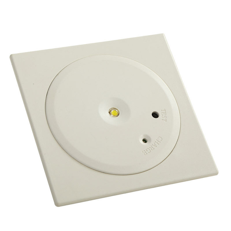 SMD Custom 3W Ceiling Recessed LED Emergency Downlight แบตเตอรี่สํารอง Ni-Mh 3.6V